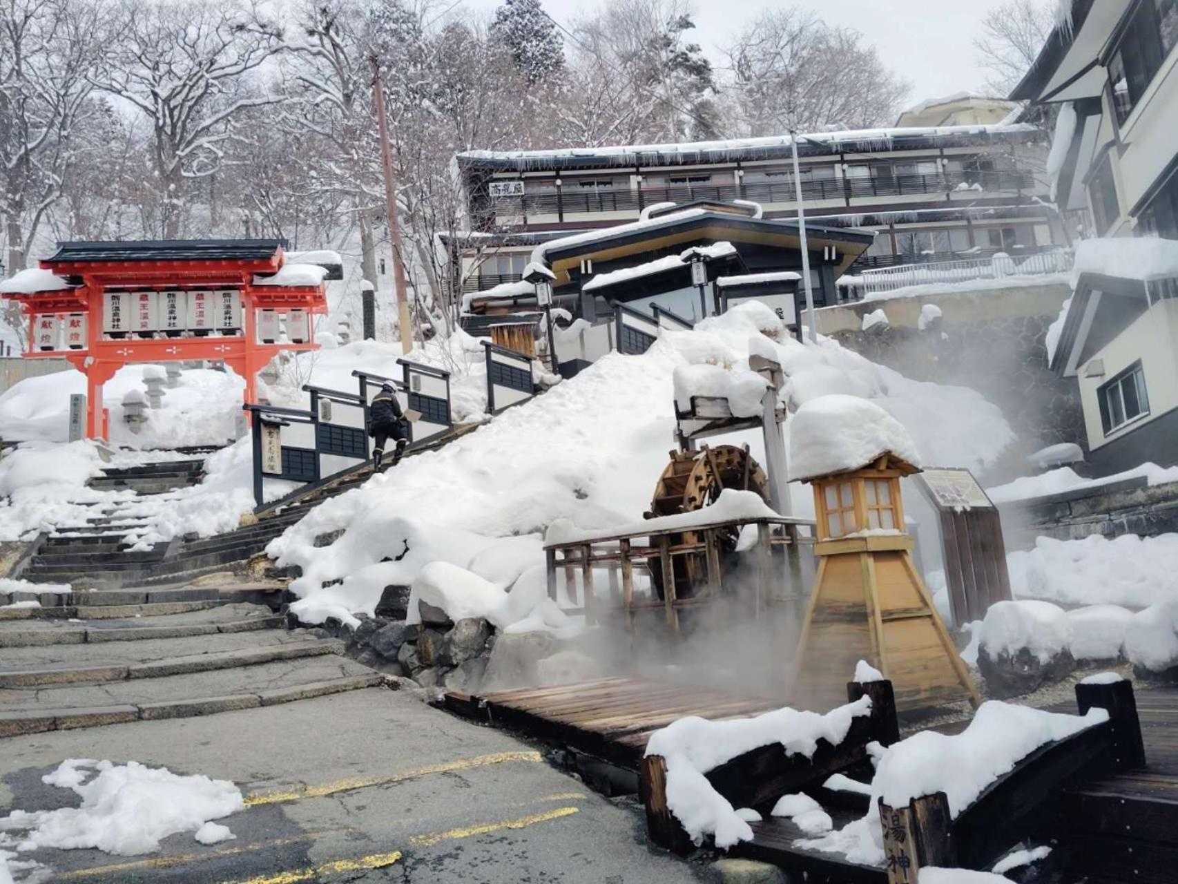 Snowfall Meteor 飛雪流星 Kaminoyama Exteriér fotografie